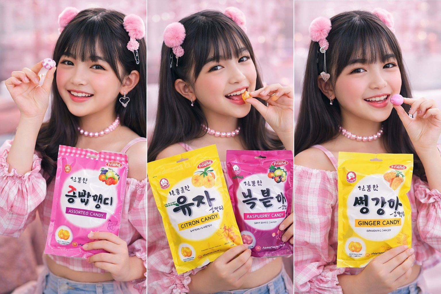 Citron Candy Mammo's – Bala de Yuzu Coreana (100g)
