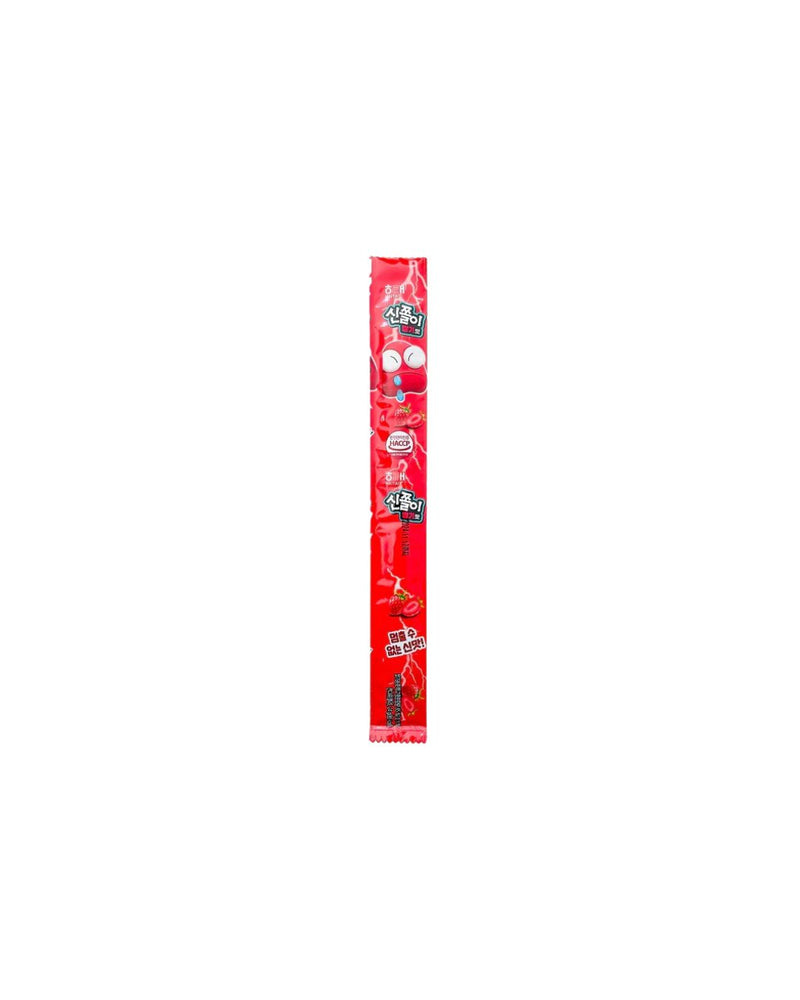 Bala Mastigável Azedinha Tubo Morango 24g