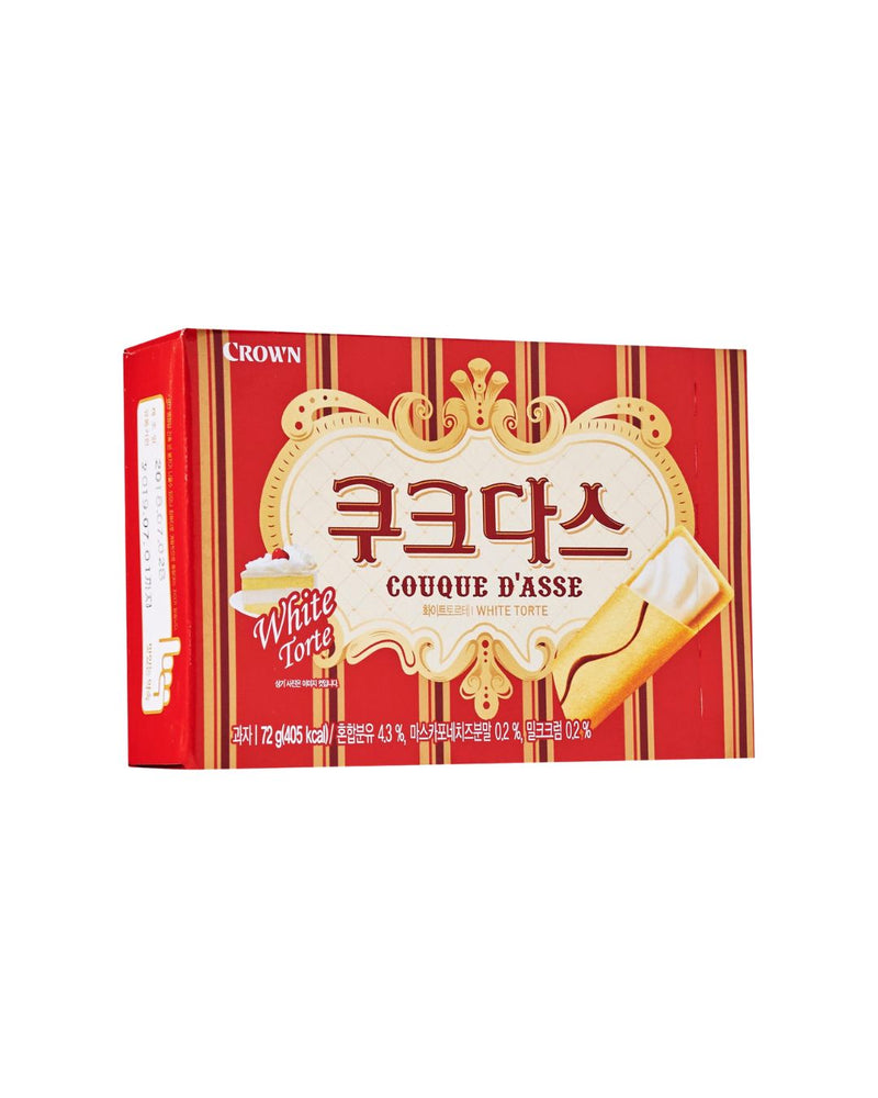 Biscoito Couque D'ass Torta Branca 128g