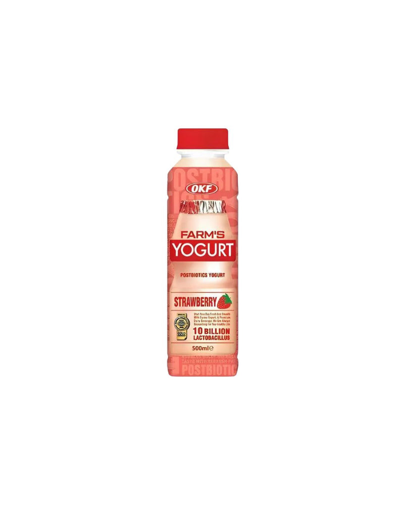 Refresco de Iogurte Farms Morango 500ml